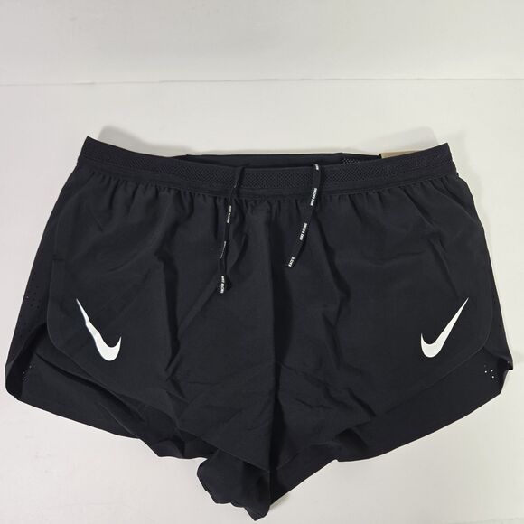 NEW Nike AeroSwift Dri-Fit ADV 2" Running Shorts Mens Medium Black FN3349-010 M - Picture 1 of 9